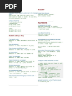 Ansible Cheat Sheet