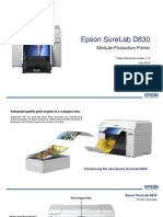 SureLab SL-D830 Sales Reference Guide v1.0
