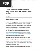 Texas Holdem Rules | How to Play Texas Hold'em Poker - Fast Guide.pdf