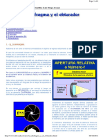 El Diafragma y El Obturador PDF