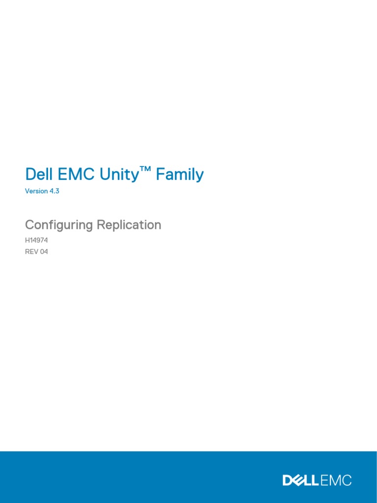 Unity P Replication Config PDF | PDF | Replication (Computing) | File ...