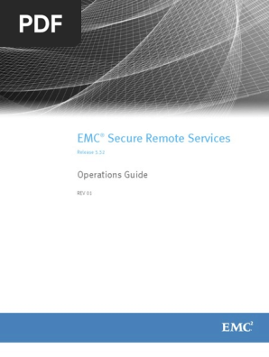 Emc Secure Remote Services 3 32 Operations Guide Pdf Proxy Server Transport Layer Security