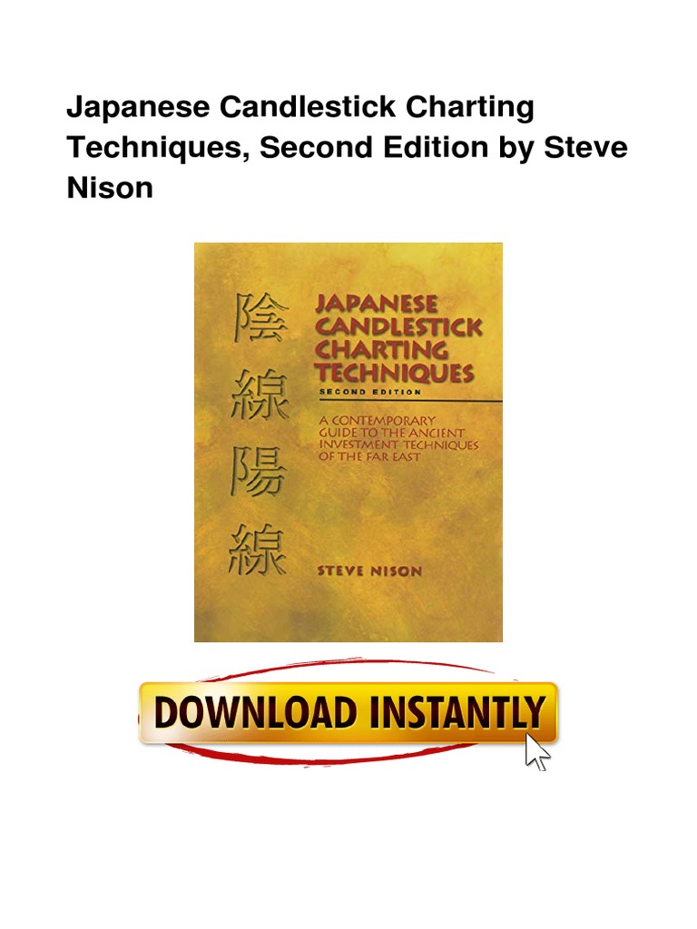 Japanese Candlestick Charting Techniques PDF PDF