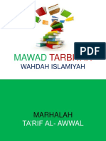 Mawad Tarbiyah Wi - 05