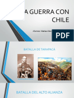 La Guerra Con Chile
