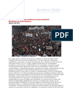 Chile Revolución anti-neoliberal social-estudiantil%0aManifiesto de Historiadores%0a