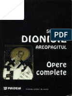 Dionisie Areopagitul - Opere Complete