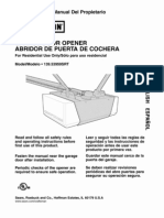 Garage Door Owners Manual crftsmn