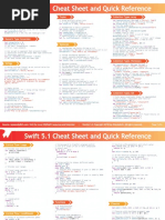 Swift 5.1 Cheatsheet 1.0