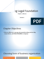 Preparing Legal Foundation