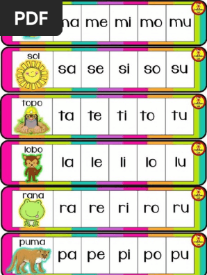 Abecedario Con Silabas2 Pdf