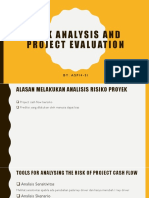 PPT Risk ANALYSIS AND PROJECT EVALUATION