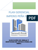 Plan Gerencial Imperio Peña Sac