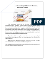 Pebedaan Konduksi, Konversi Dan Radiasi