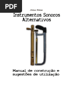 INSTRUMENTOS SONOROS ALTERNATIVOS