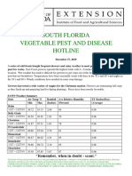 South Florida Vegetable Pest and Disease Hotline for December 27, 2019