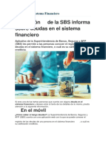 Reportes Del Sistema Financiero