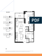 686 Sq. Ft. + 58 Sq. Ft. Balcony