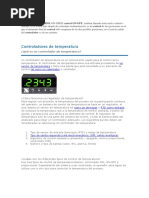 Controladores On/Off: Funcionamiento y Tipos | PDF | Histéresis ...