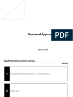 Structured Approach To Cases: Kailash Jaiswal