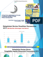 PENINGKATAN LUARAN Penelitian PASCASARJANA 16 DESEMBER 2019