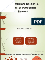 Implementasi Bauran & Strategi Pemasaran Syariah (Kelas A)
