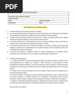 Prova Pós Graduação