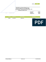 Zahlungsbestätigung PDF