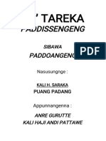 Bo Tareka Paddissengeng Sibawa Paddoangeng