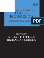 Attiat Ott e Richard Cebula - Elgar Companion To Public Economics - Empirical Public Economics PDF