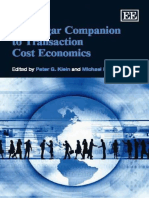 Peter Klein e Michael Sykuta - The Elgar Companion to Transaction Cost Economics.pdf