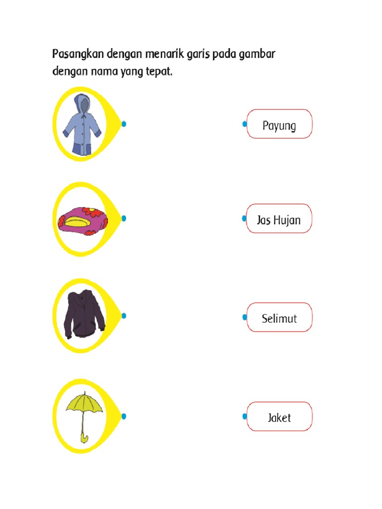 Mari Pasangkan Gambar Berikut! | PDF