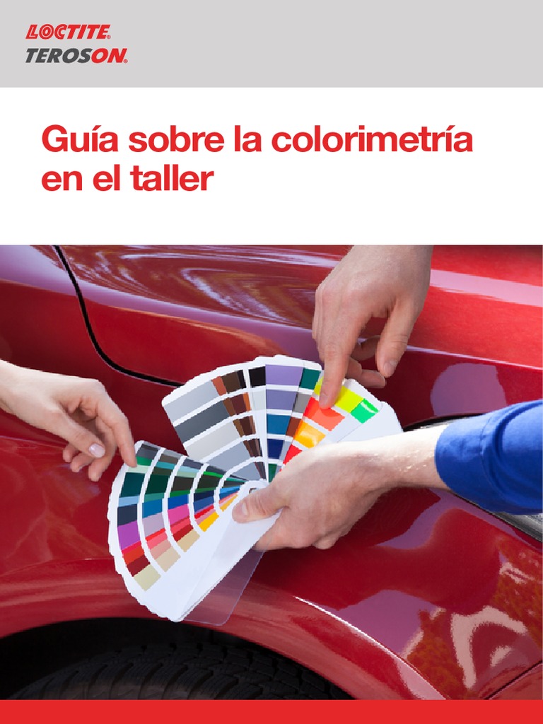 Guía de Colorimetría Automotriz | PDF | Reflexión (Física) | Color, image size:768x1024