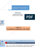 Chapitre4 La Gestion Des Utilisateurs Sous Linux 1 PDF