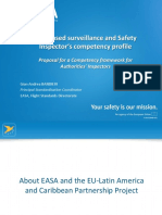 EASA Proposal for Competency Framework for Authorities' Inspectors