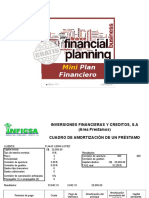 Plan Financiero-CERO 2019