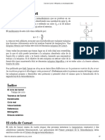 explicacion del Ciclo de Carnot