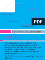 Peroneal Syndrome
