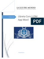 Libreta Coro App Movil