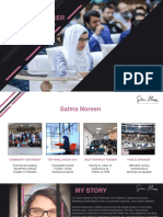 Salma Noreen (Speaker, Freelancer, Trainer, and Community Organizer) Profile 2019