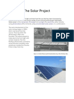 The Solar Project PDF