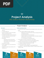 Project Analysis - M5 - Motorway