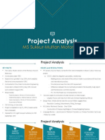 Project Analysis - M5 - Motorway