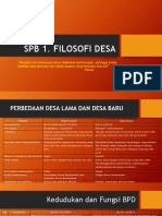 PPT SPB 1 Filosofi Desa.pptx