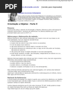 Sobrescrita Sobrecarga Polimorfismo Interface