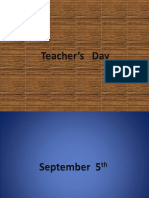 Teacher Day