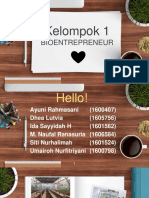 Bioentrepreneur Kelompok 1