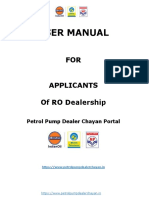 Online Application Process For Petrol Pump PDF
