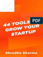 44 Tools To Grow Your Startup