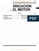 Lubricación Del Motor PDF